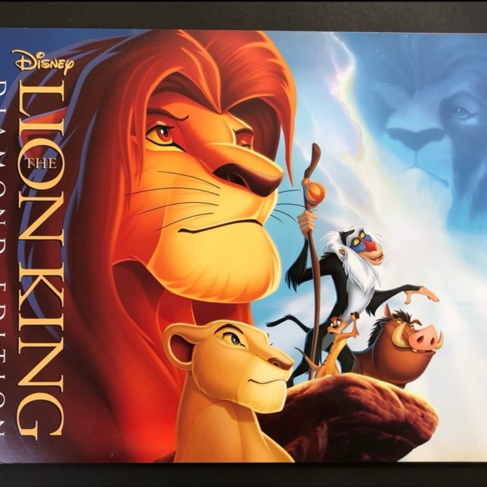 Disney Store Exclusive Commemorative Lithograph - The Lion King